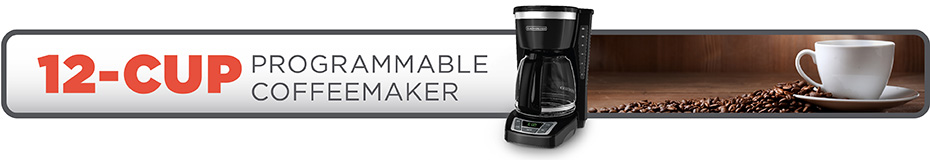 CM1160B BLACK+DECKER™ 12 Cup Programmable Coffeemaker